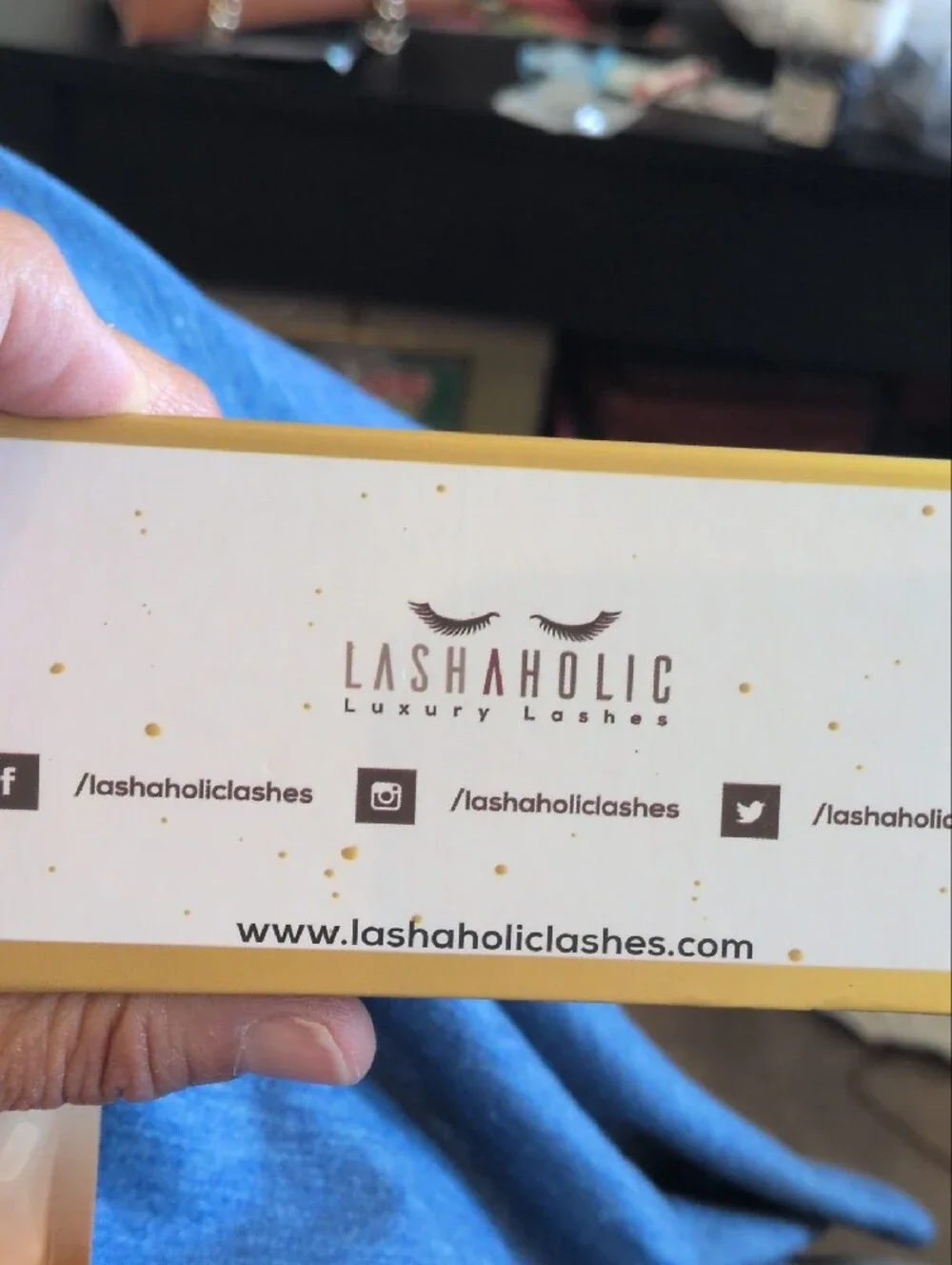 Luxury Lashes - White & Gold Faux Mink Eyelashes